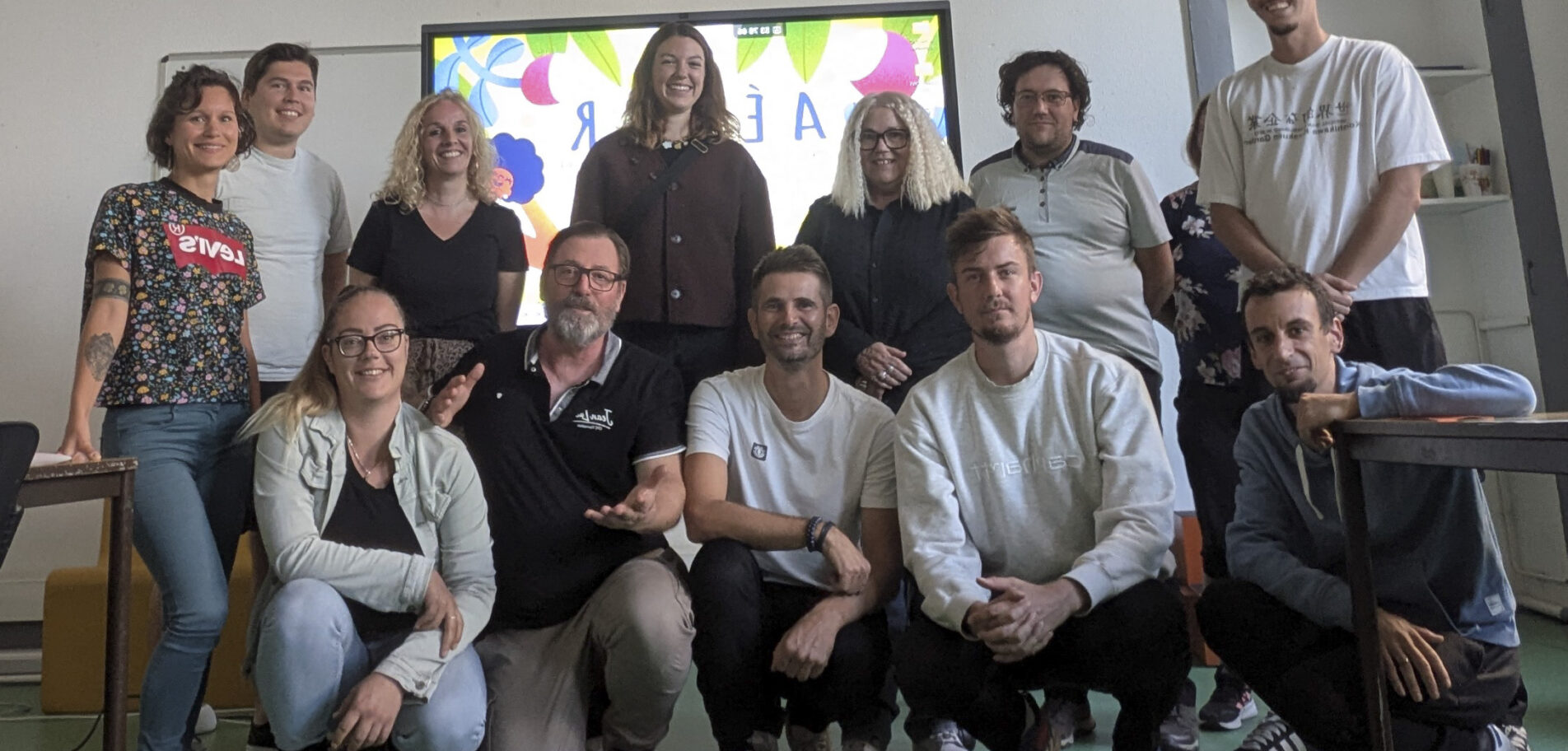 Participants à la sensibilisation à la santé mentale organisée avec Atout-Jeunes à Aix-les-Bains